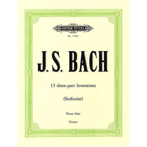 Inventions & Sinfonias (2 & 3-part Inventions) BWV 772-801, Johann Sebastian Bach - Piano Solo
