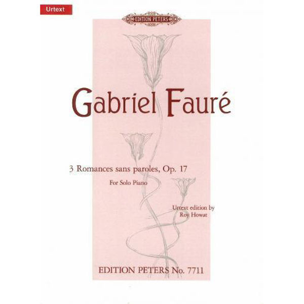 Romances sans paroles, Gabriel Faure - Piano Solo