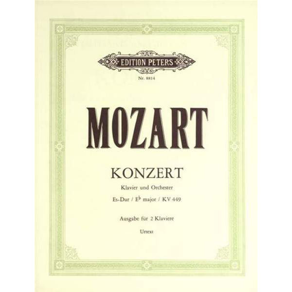 Concerto No. 14 in E flat K449, Wolfgang Amadeus Mozart - Piano Duett