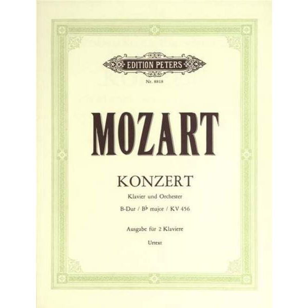 Concerto No. 18 in B flat K456, Wolfgang Amadeus Mozart - Piano Duett