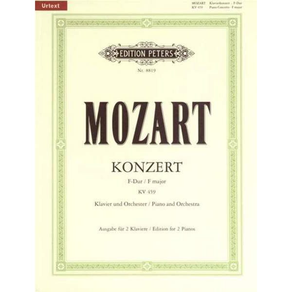 Concerto No. 19 in F K459, Wolfgang Amadeus Mozart - Piano Duett