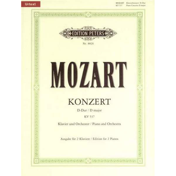 Concerto No. 26 in D K537 'Coronation', Wolfgang Amadeus Mozart - Piano Duett