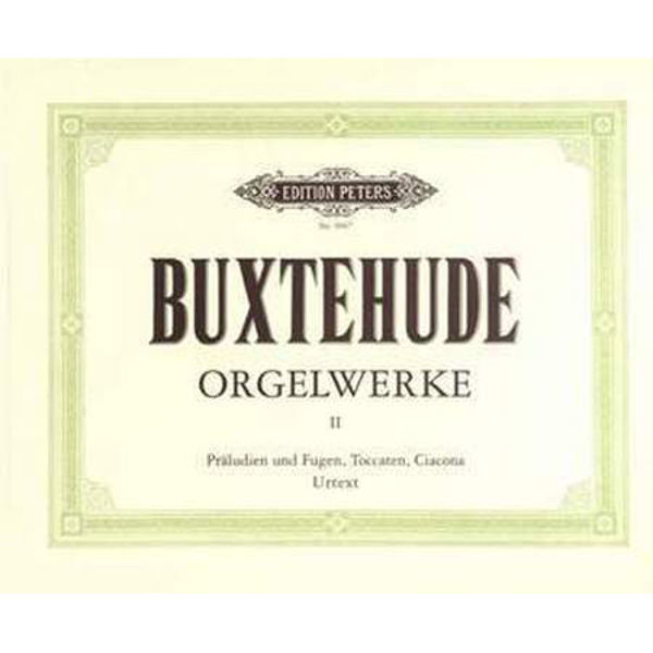 Organ Works Vol.2, Dietrich Buxtehude - Organ Solo