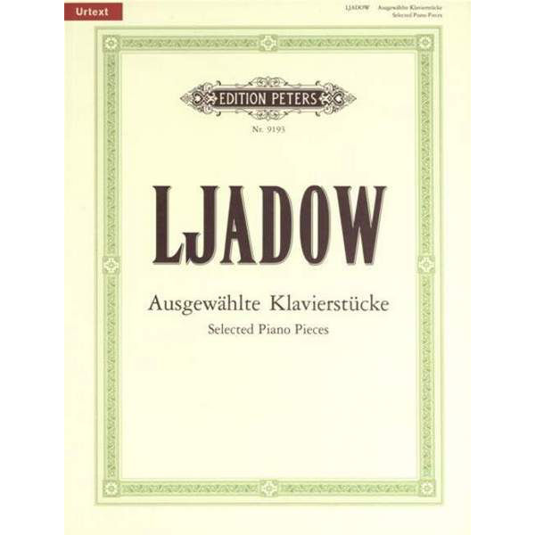 Selected Pieces, Anatol Liadov - Piano Solo
