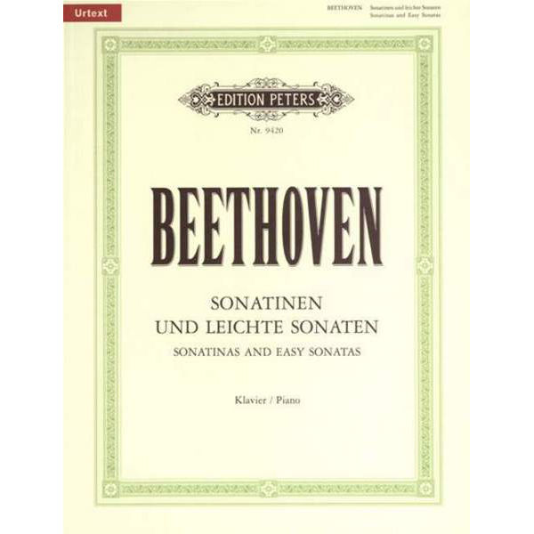 Sonatinas & Easy Sonatas, Ludwig van Beethoven - Piano Solo