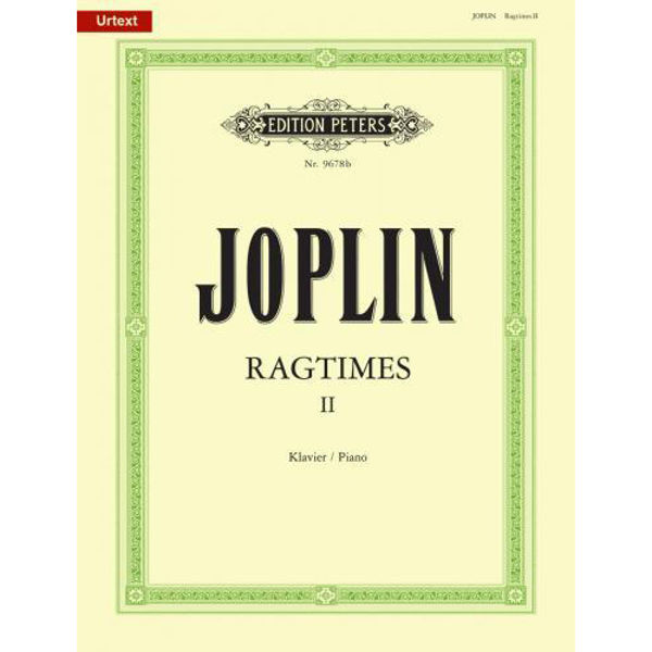 Ragtimes Vol.2 (16 pieces from 1907-1917) Scott Joplin - Piano