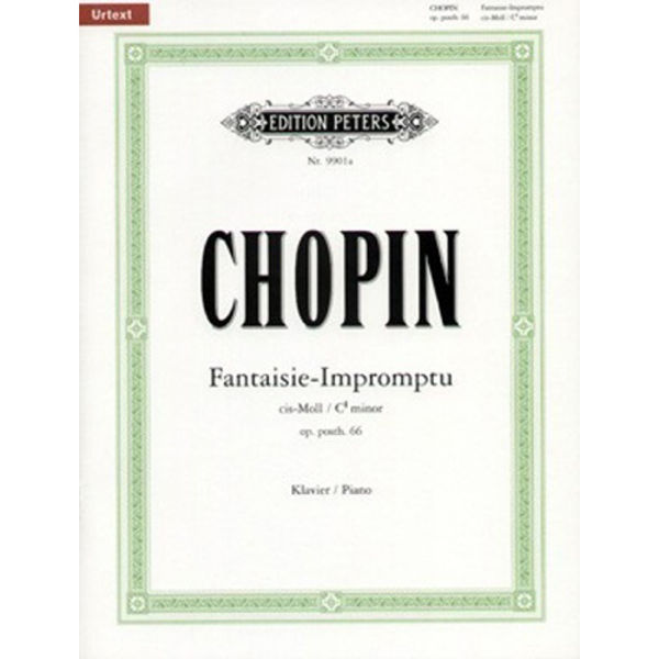 Fantaisie-Impromtu in C sharp minor, Frederic Chopin - Piano Solo
