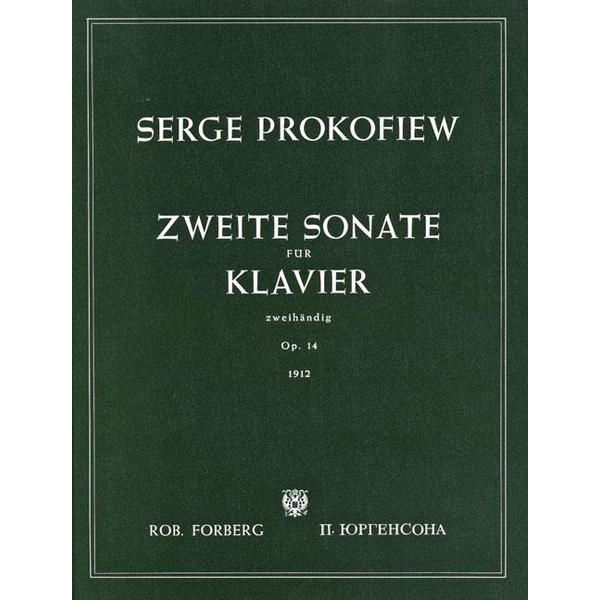 Sonata No. 2 Op.14, Sergei Prokofiev - Piano Solo