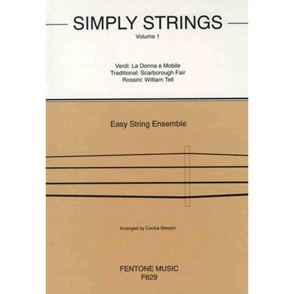 Simply Strings Vol. 1 for Easy String Ensemble