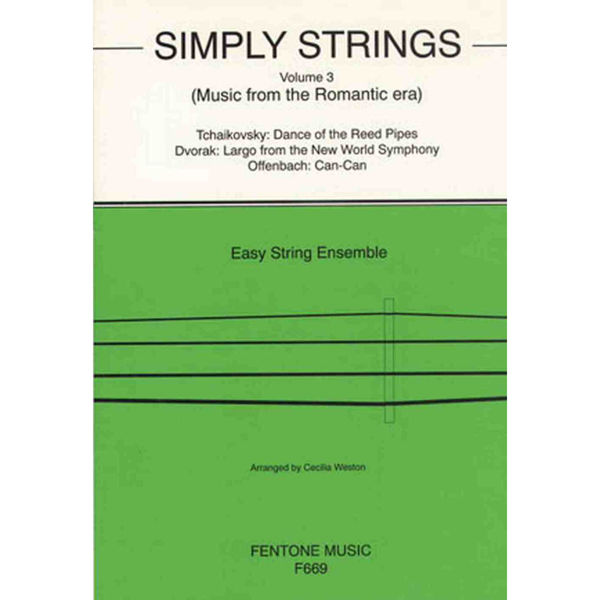 Simply Strings Vol. 3 for Easy String Ensemble