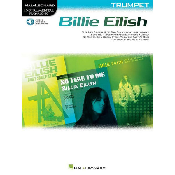 Billie Eilish - Trumpet (Book/Online Audio) Hal Leonard Instrumental Play-Along