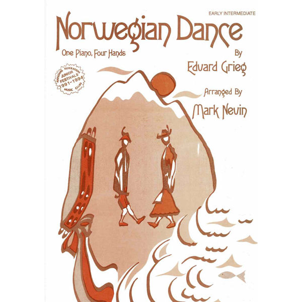 Norwegian Dance, Edvard Grieg arr Mark Nevin. 1 Piano 4 hands