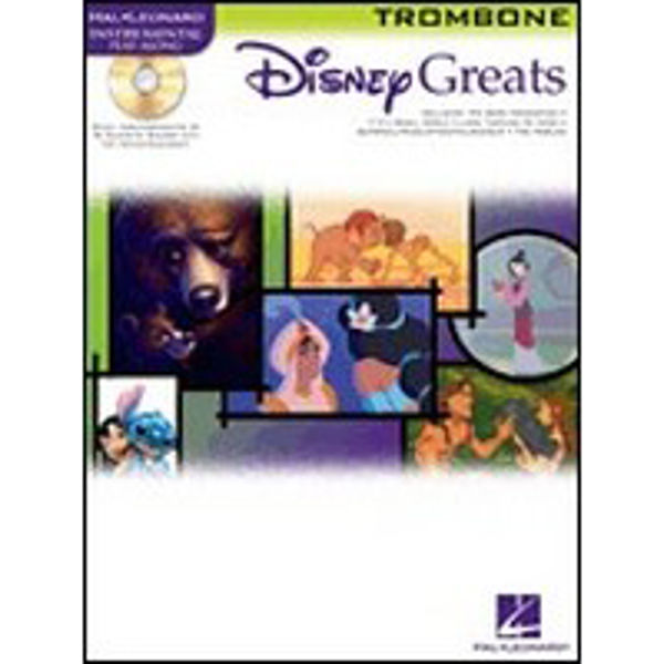 Disney Greats Trombone Hal Leonard Instrumental Play-Along