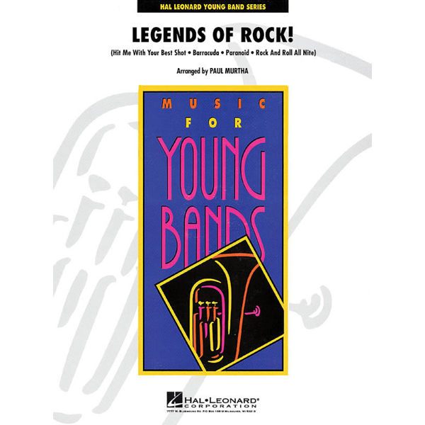 Legends of Rock!, Paul Murtha, Concert Band
