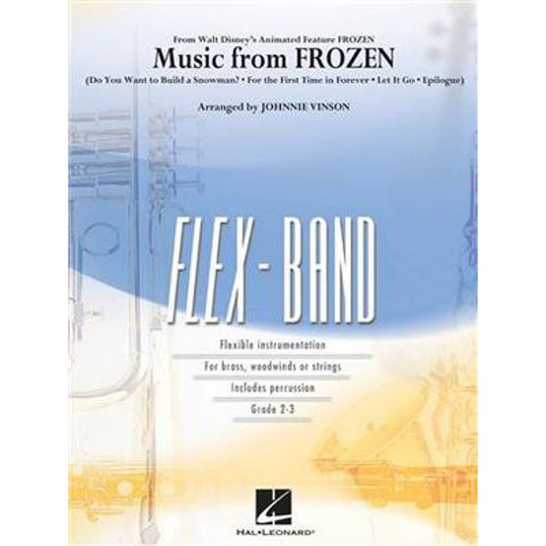 Music from Frozen Flex-Band Grade 2, Robert Lopez, Kristen Anderson-Lopez arr. Vinson