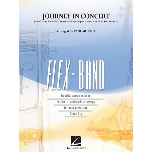 Journey in Concert, arr. Paul Murtha Flex-band Grade 3