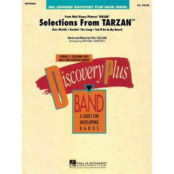 Selections from Tarzan, Phil Colins arr. Michael Sweeney. Concert Band