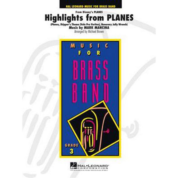 Highlights from PLANES, Manchina arr Brown. Brass Band