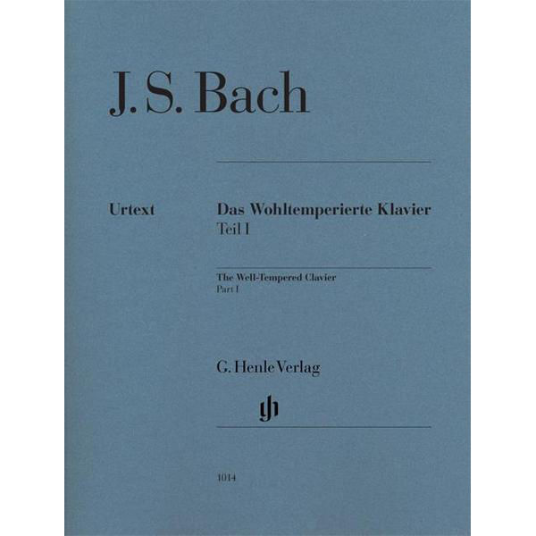 Das Wohltemperierte Klavier / The Well-Tempered Clavier part I without fingering, Johann Sebastian Bach - Piano solo