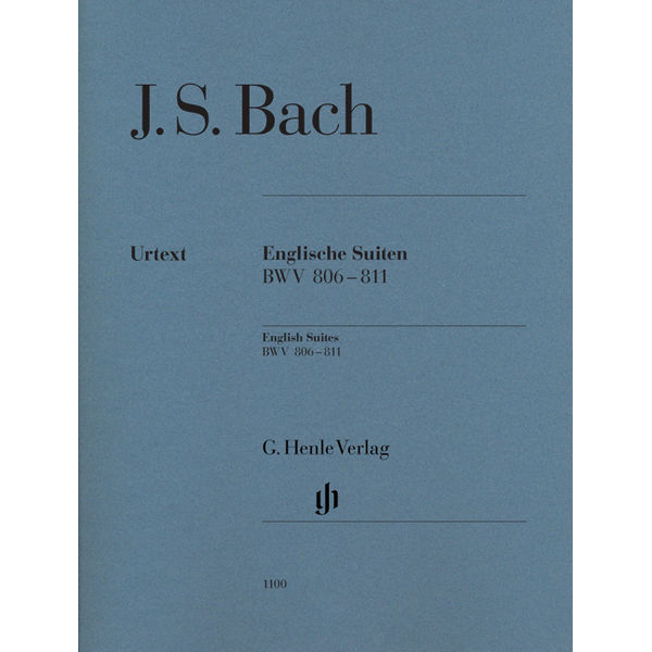 English Suites BWV 806-811 (Edition without fingering) , Johann Sebastian Bach - Piano solo