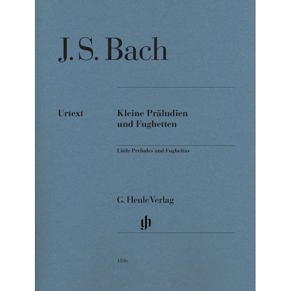 Little Preludes and Fugues (Edition without fingering) , Johann Sebastian Bach - Piano solo