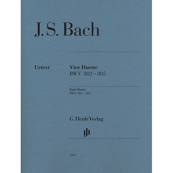 Four Duets BWV 802 805 (Edition without fingering) , Johann Sebastian Bach - Piano solo