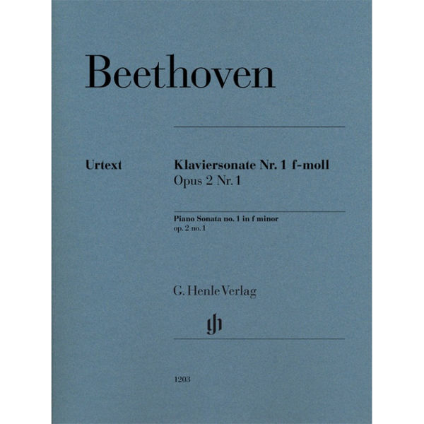 Piano Sonata No. 1 f minor op.2, Ludwig van Beethoven - Piano solo