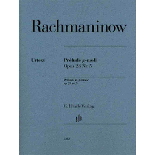 Prelude g-moll Opus 23 Nr. 5, Rachmaninow, Piano