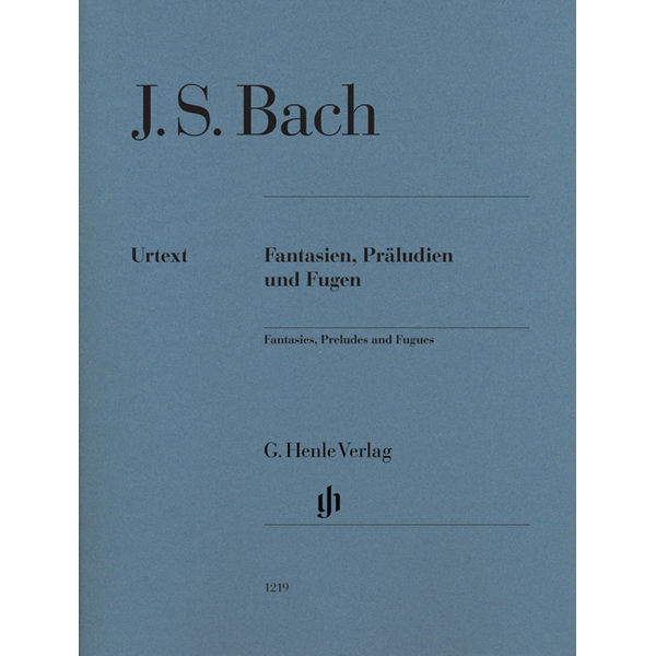 Fantasies, Preludes and Fugues (Edition without fingering) , Johann Sebastian Bach - Piano solo