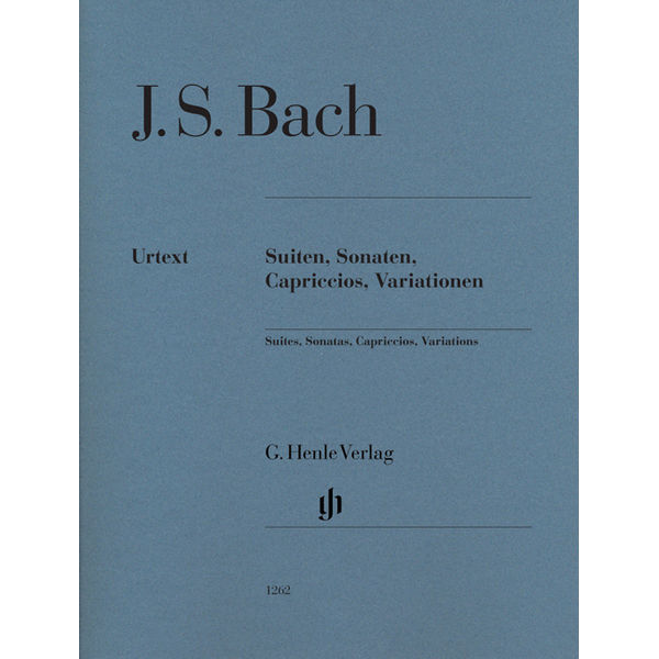 Suites, Sonatas, Capriccios, Variations (Edition without fingering) , Johann Sebastian Bach - Piano solo