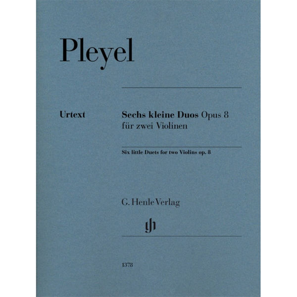 Six Little Duets op. 8 for two Violins. Ignaz Pleyel