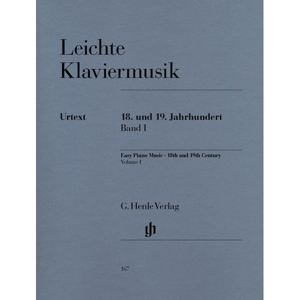 Easy Piano Music - 18th and 19th Century, Volume I, Leichte Klaviermusik - 18. und 19. Jahrhundert - Piano solo