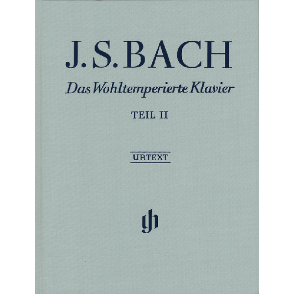 The Well-Tempered Clavier Part II, Johann Sebastian Bach - Piano solo, Innbundet