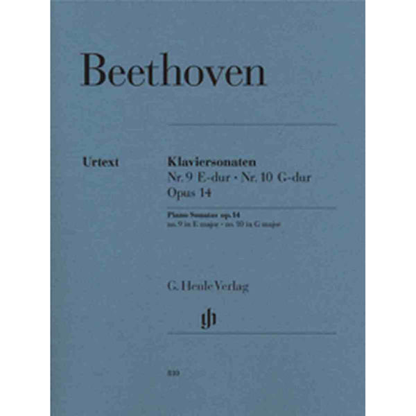 Piano Sonatas (Nr.1 & 2) op. 14, Ludwig van Beethoven - Piano solo