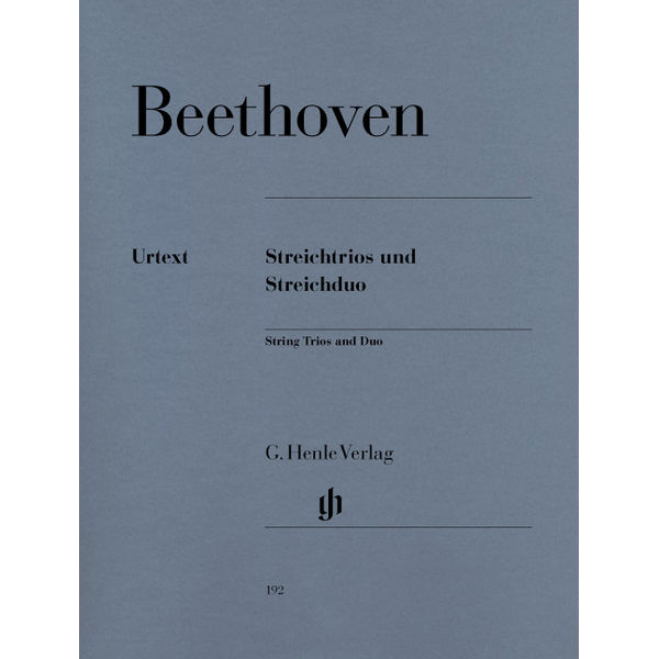 String Trios op. 3, 8 and 9 and String Duo WoO 32, Ludwig van Beethoven - String Duos, String Trios