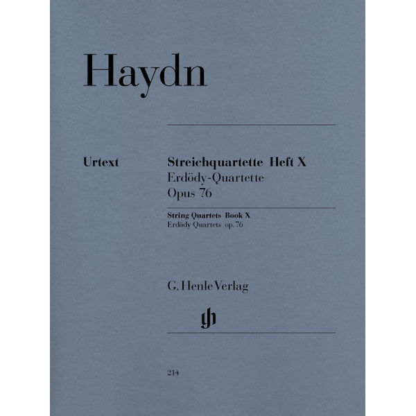 String Quartets Book X op. 76 Nr. 1-6, Joseph Haydn - String Quartet