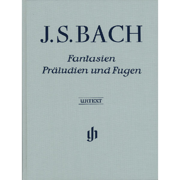 Fantasies, Preludes and Fugues, Johann Sebastian Bach - Piano solo, Innbundet