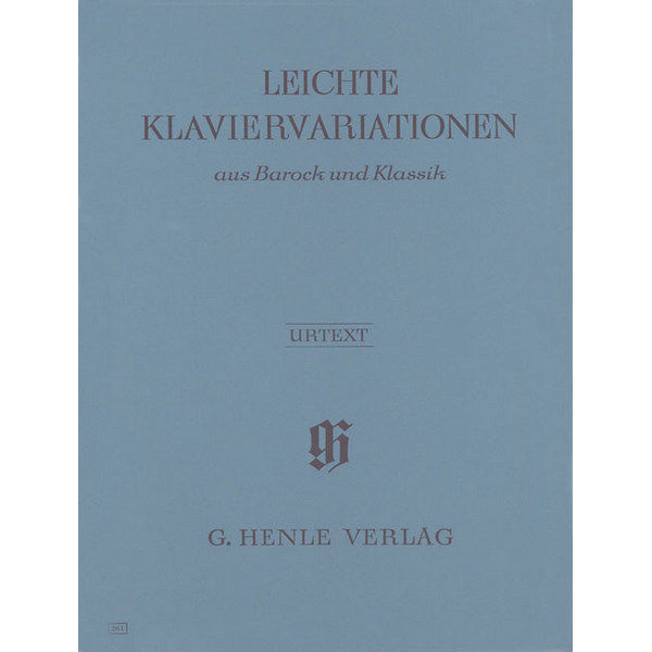Easy Piano Variations from the Baroque and Classical Periods, Leichte Klaviervariationen aus Barock und Klassik - Piano solo