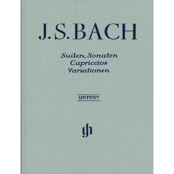 Suites, Sonatas, Capriccios, Variations, Johann Sebastian Bach - Piano solo, Innbundet