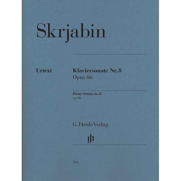 Piano Sonata No. 8 op. 66, Alexander Skryabin - Piano solo