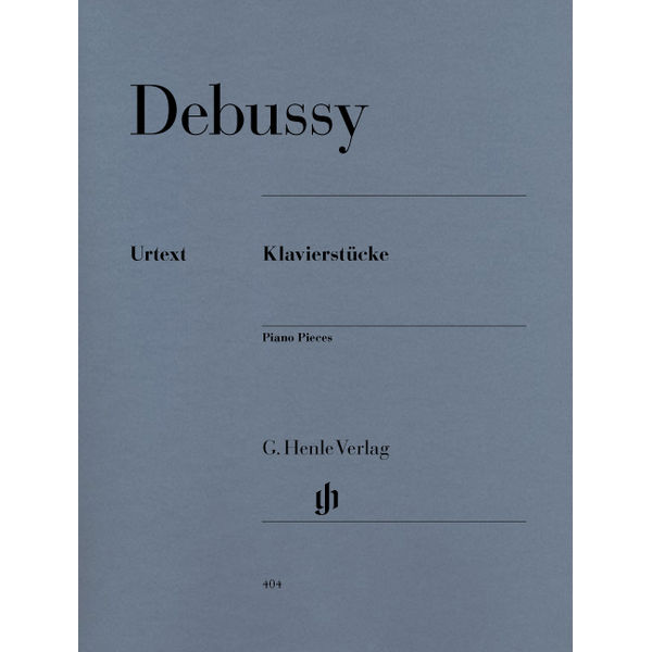Piano Pieces, Claude Debussy - Piano solo