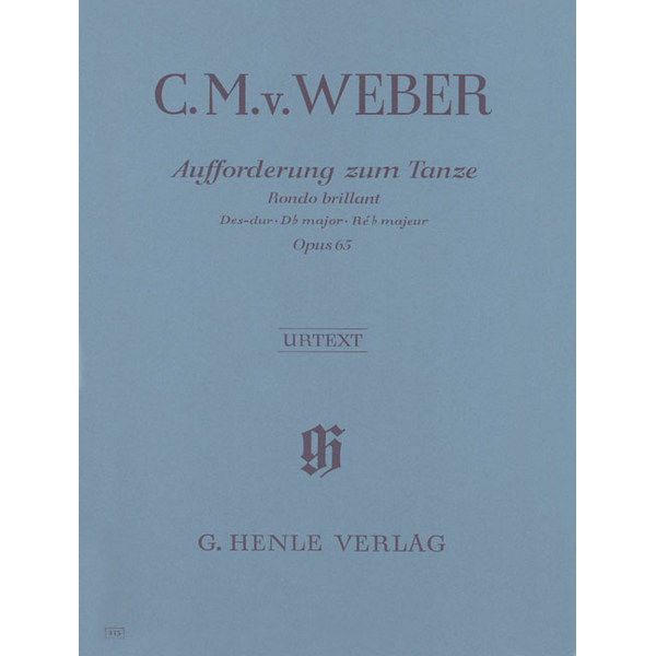 Invitation to the Dance D flat major op. 65, Carl Maria von Weber - Piano solo