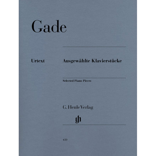 Selected Piano Pieces, Niels Wilhelm Gade - Piano solo