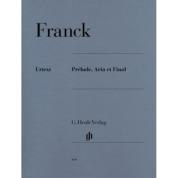 Prelude, Aria et Final, Cesar Franck - Piano solo