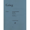 Lyric Pieces Volume III, op. 43, Edvard Grieg - Piano solo