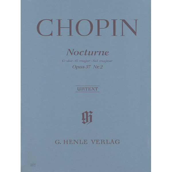 Nocturne G major op. 37,2, Frederic Chopin - Piano solo