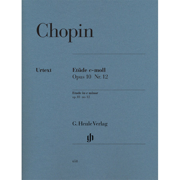 Etude c minor op. 10,12 (Revolution), Frederic Chopin - Piano solo