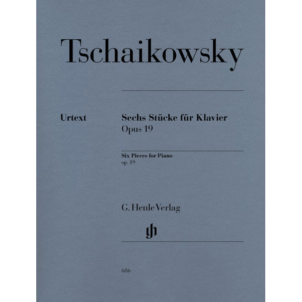 Six Piano Pieces op. 19, Peter Iljitsch Tschaikowsky - Piano solo