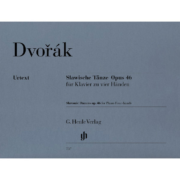 Slavonic Dances op. 46 Piano Four-hands, Antonin Dvorák - Piano, 4-hands