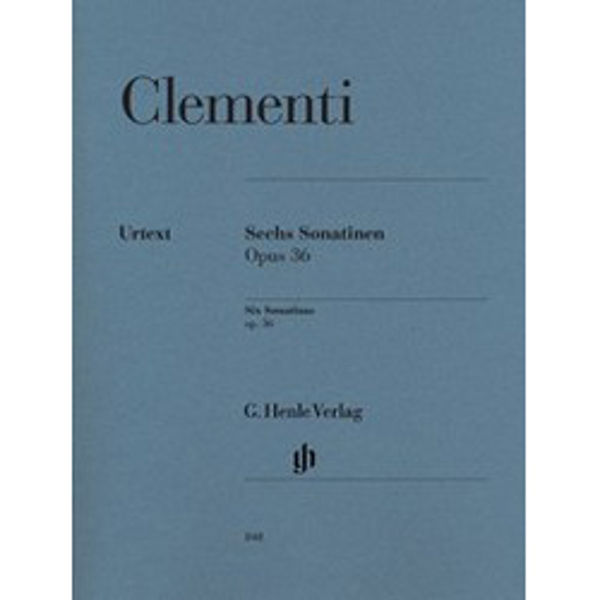 Muzio Clementi, Six Piano Sonatinas op. 36